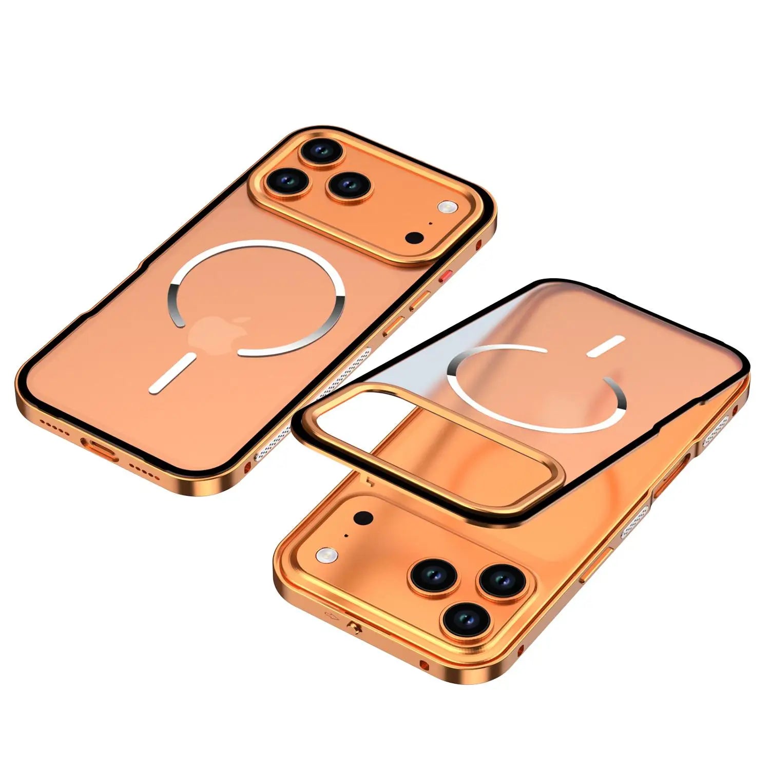 Elegant Gold Design with Lens Protection - sky-case