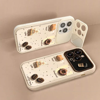 Cartoon Bear Wrist Chain Case - sky-case