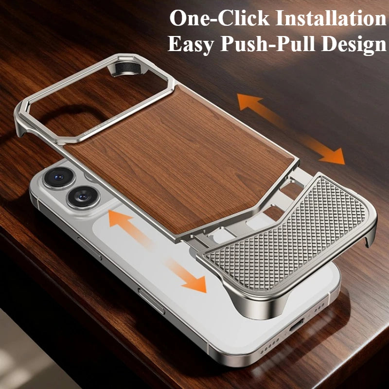 Wooden Wireless Charging Case - sky-case