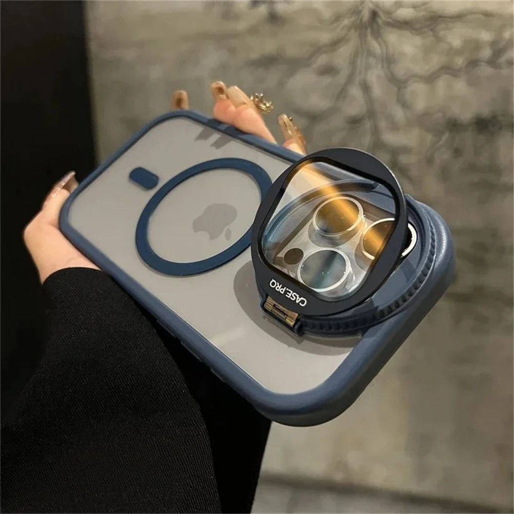 MagSafe Lens Flip Stand Cover