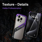Luxury Metal Geometric Rimless Aluminum Phone Cover - sky-case
