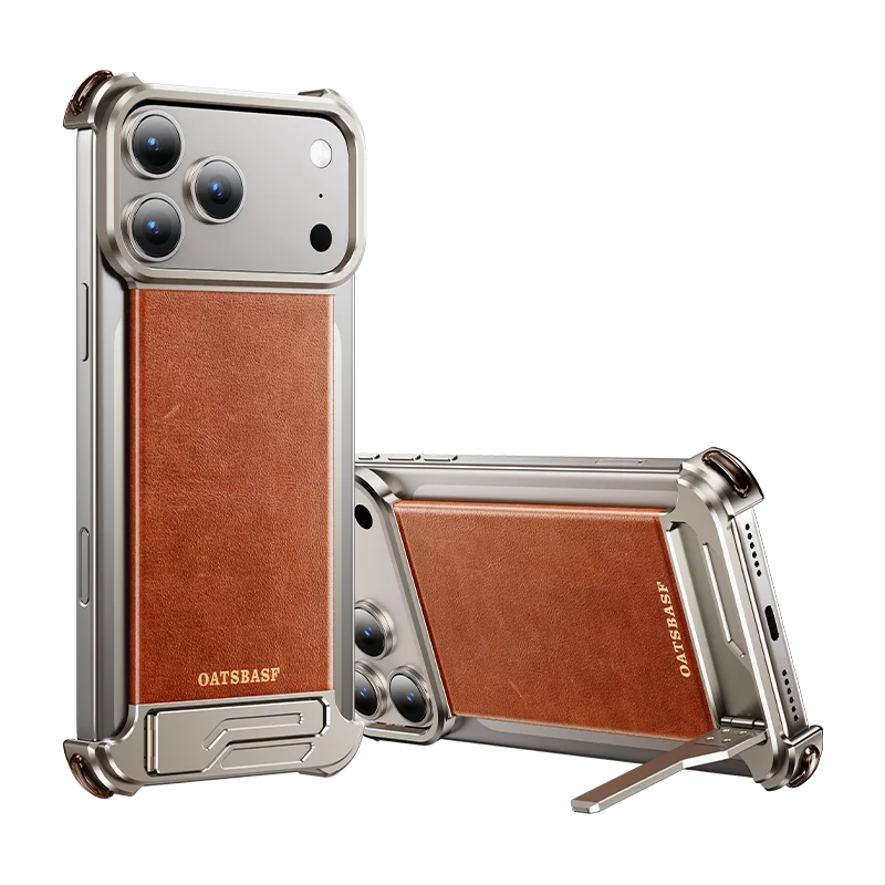 Luxury Oatsbasf Frameless Leather Magnetic Case - sky-case