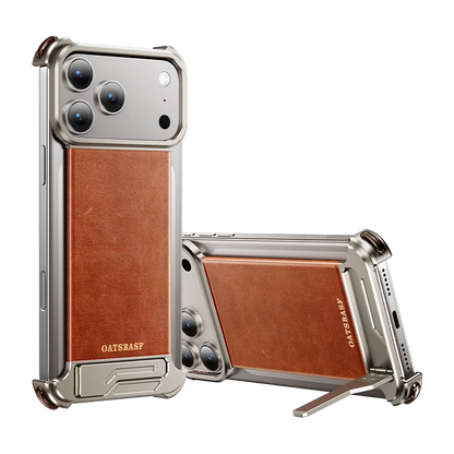 Luxury Oatsbasf Frameless Leather Magnetic Case - sky-case