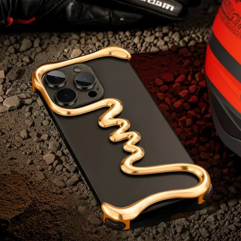 Metal Bezel-Less Phone Cover