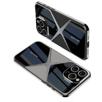 Luxury Shockproof Electroplated Phone Case For iPhone 15 Pro Max - sky-case