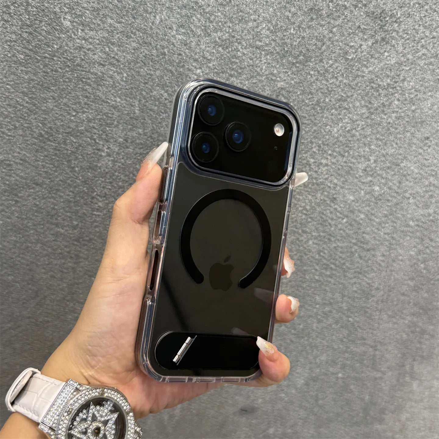 Transparent Magnetic Acrylic Case - sky-case