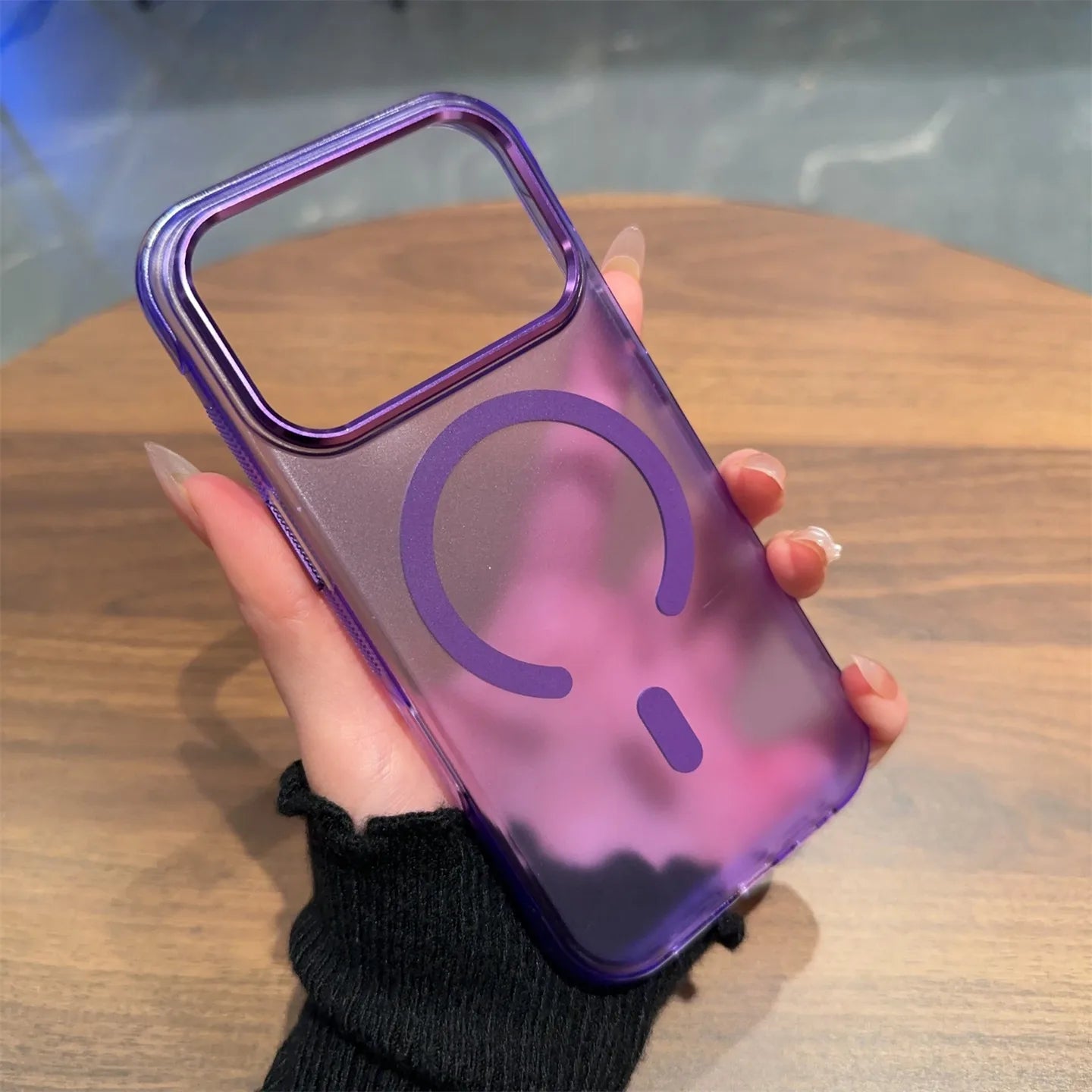 Luxury Frosted Slim Strap Case - sky-case