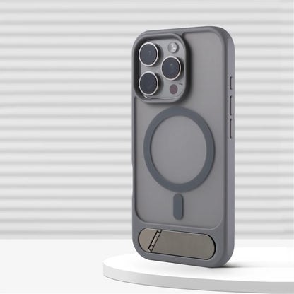 Invisible Magnetic Matte Kickstand Case - sky-case