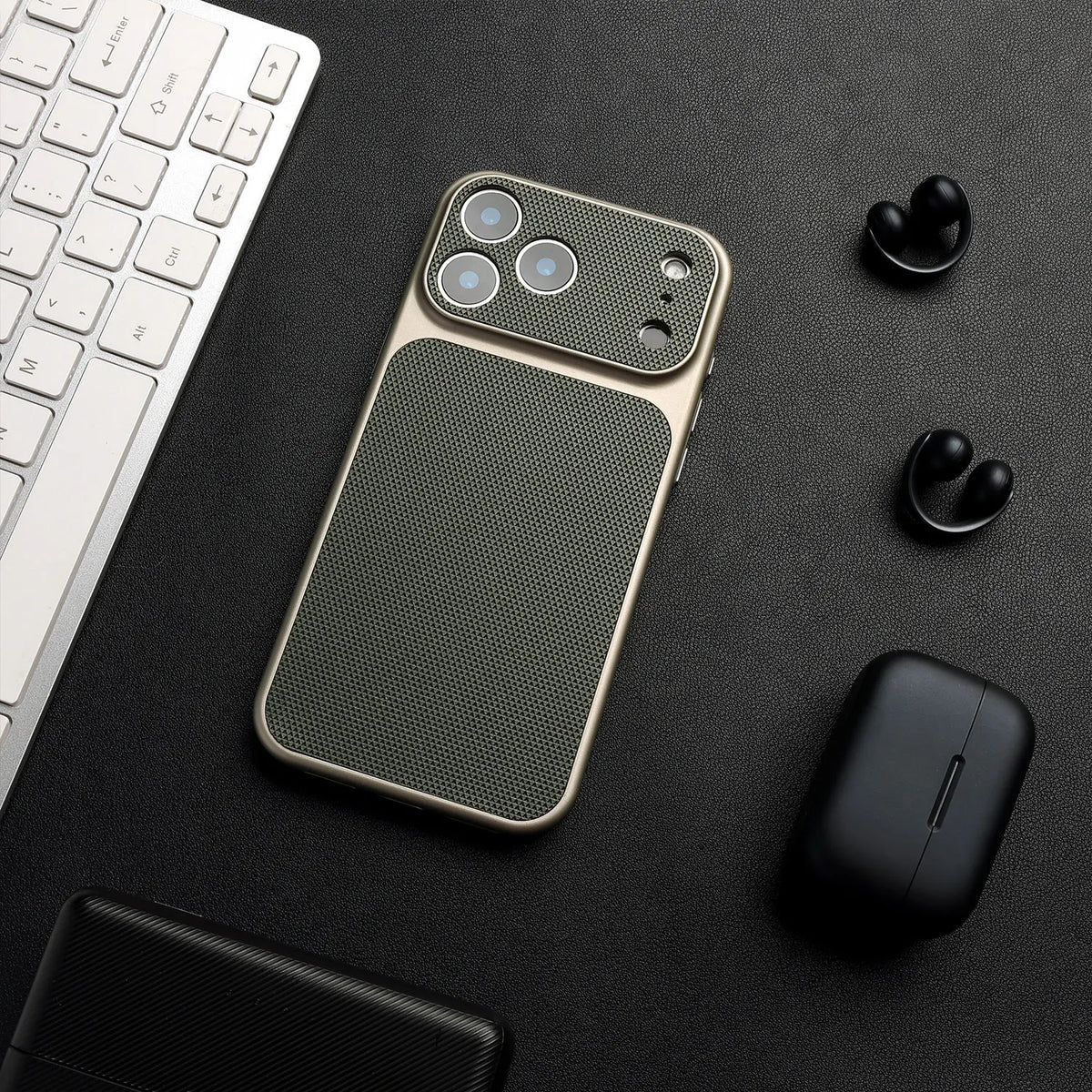 Luxury Leather MagSafe Magnetic Case - sky-case