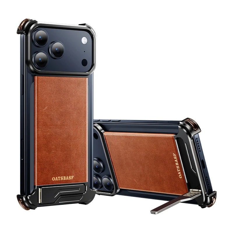 Luxury Oatsbasf Frameless Leather Magnetic Case - sky-case
