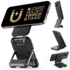 Magnetic Tripod Phone Stand Credit Card Holder - sky-case