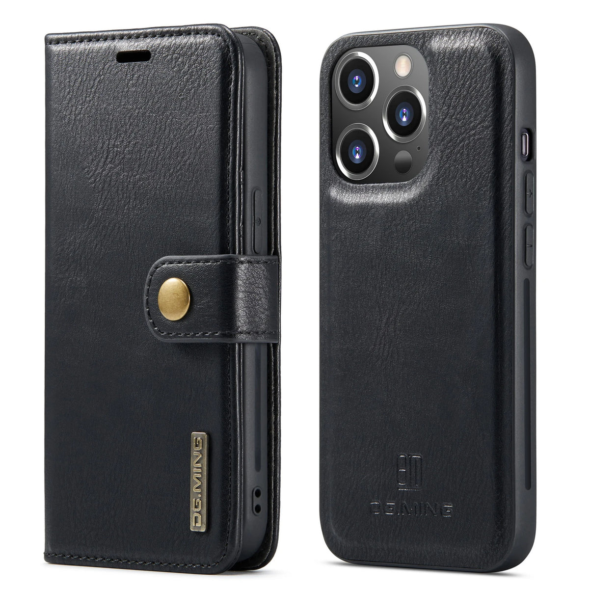 Leather Phone Case For iPhone 15 14 13 12 11 Pro Max Card Holder Wallet Cover - sky-case