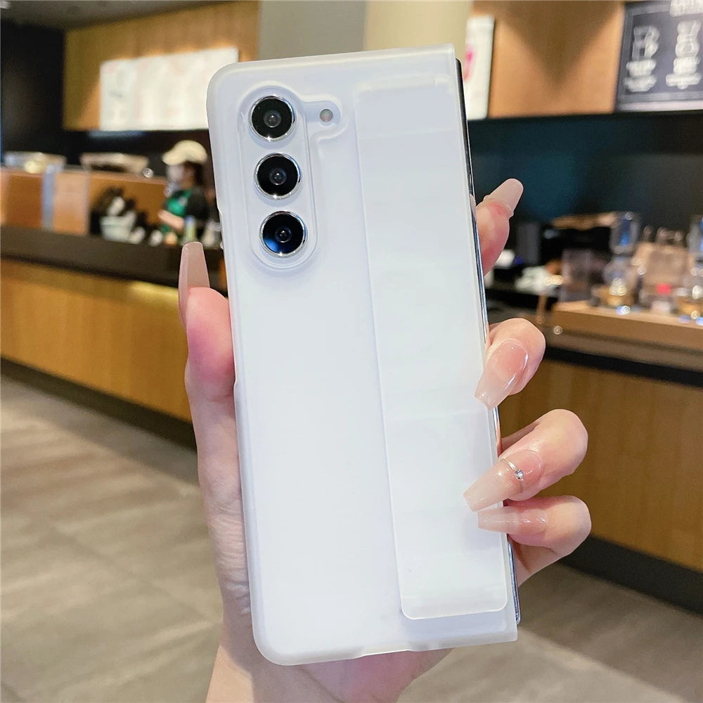 Luxury Soft Silicone Phone Case with Wrist Strap for Samsung - sky-case