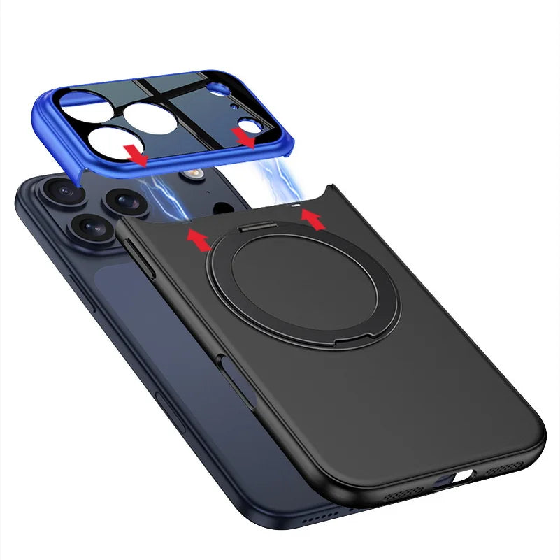 360° Rotating Magnetic Stand Case - sky-case