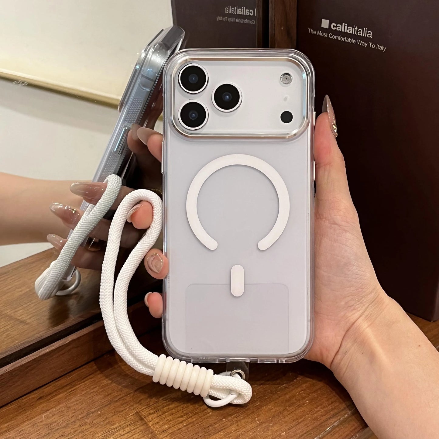 Luxury Frosted Slim Strap Case - sky-case