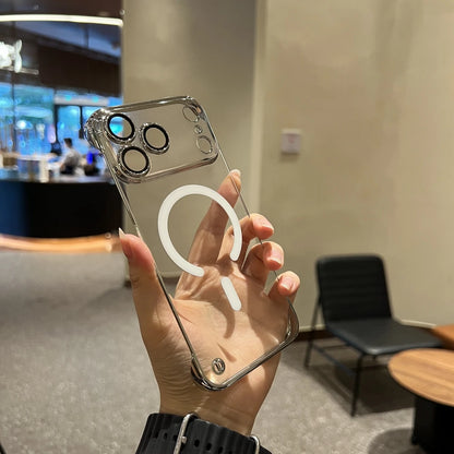 Ultra-Slim Plated Frameless MagSafe Cover