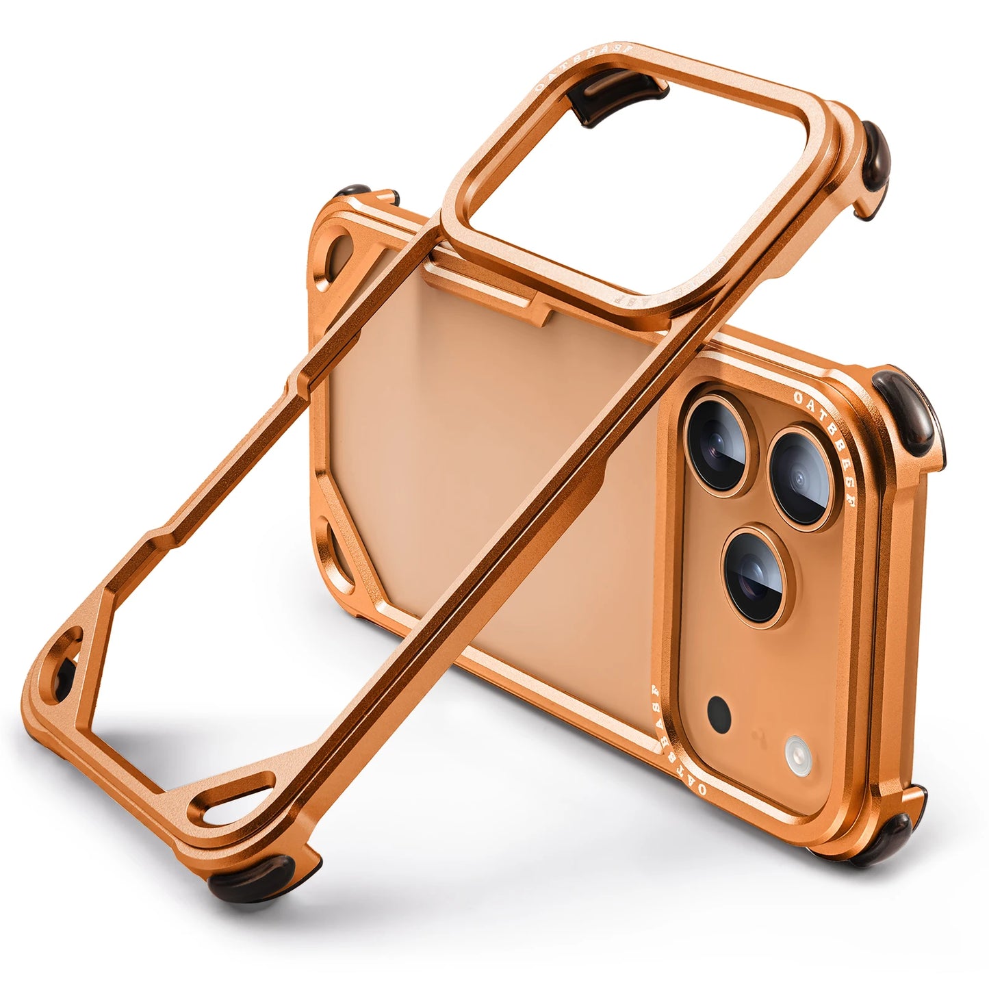 Premium metal case with an ultra-slim frame for all iPhone 17 models - sky-case