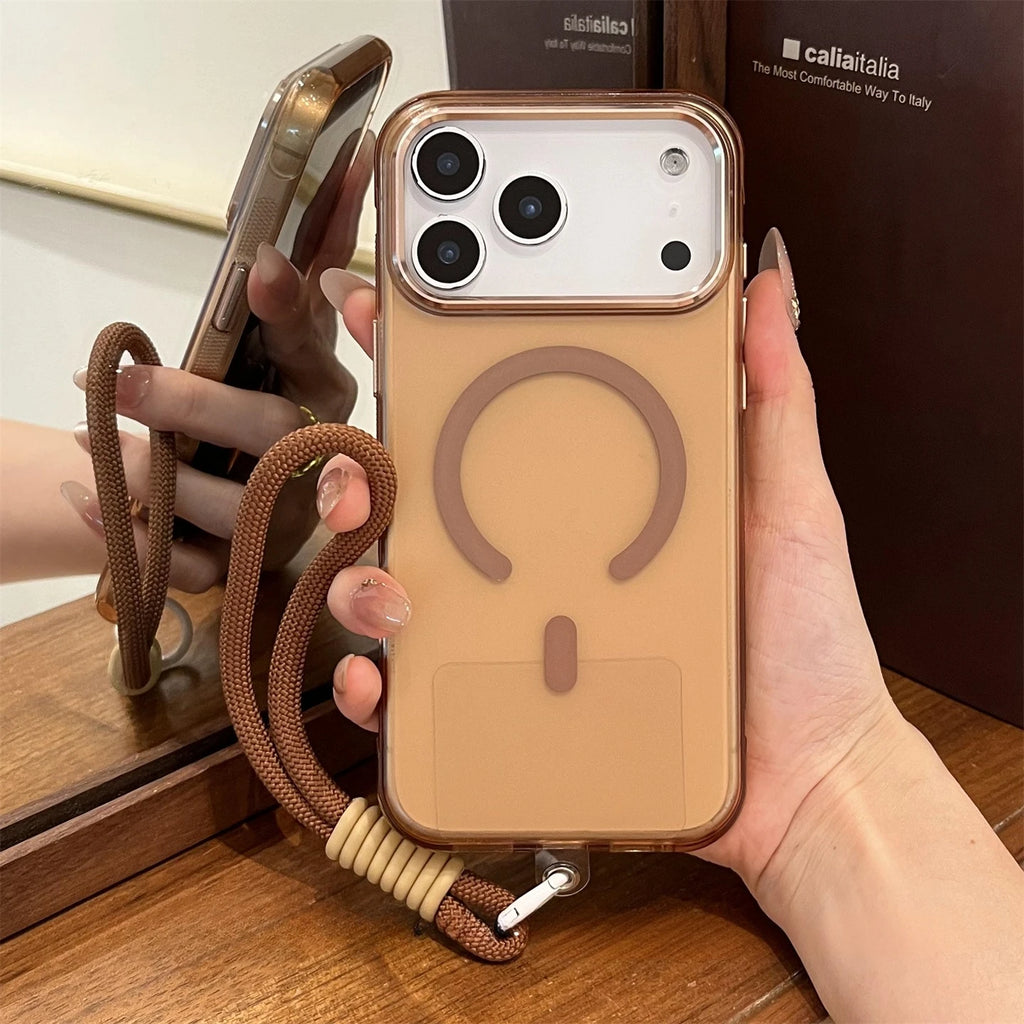 Luxury Frosted Slim Strap Case - sky-case