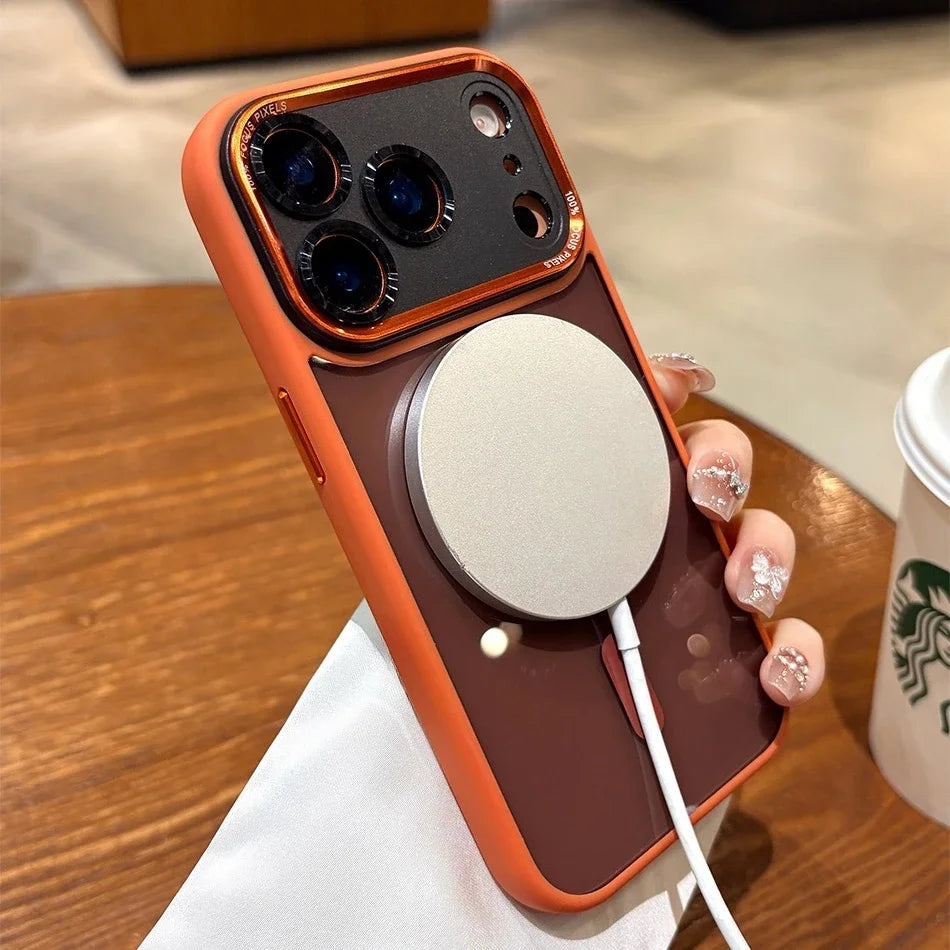 Clear MagSafe Shockproof Armor Case - sky-case