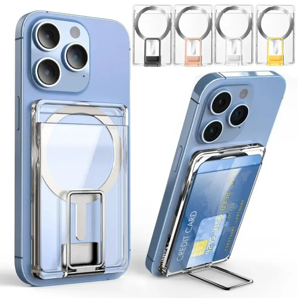 Luxury Magnetic Wallet Holder Card - sky-case