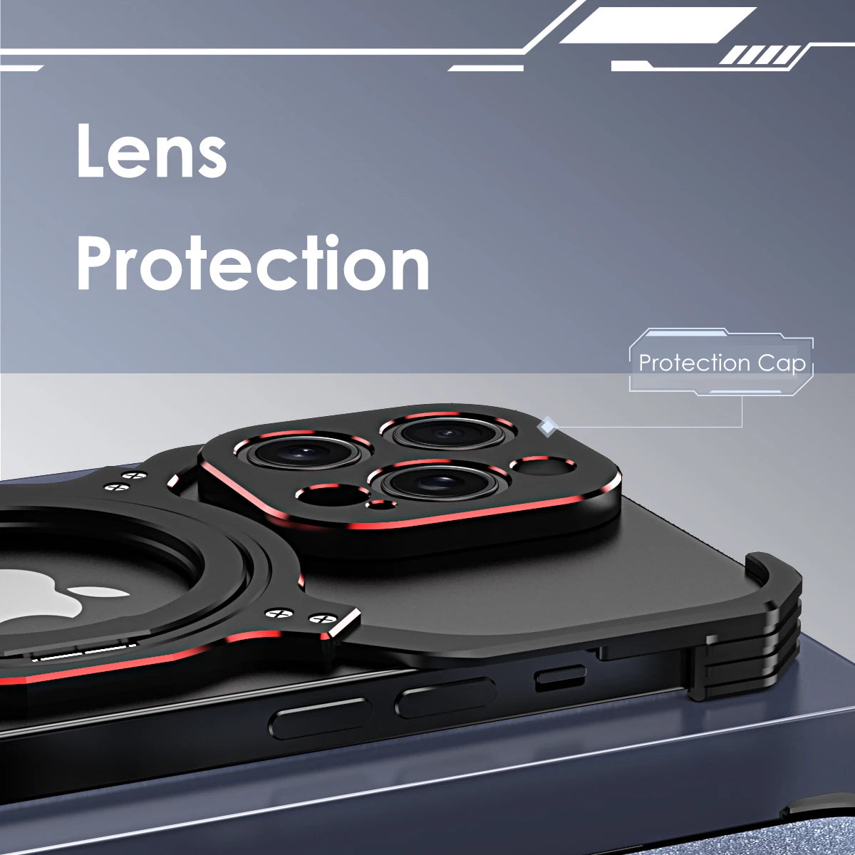 Luxury Full Metal 360° Magnetic Cover - sky-case