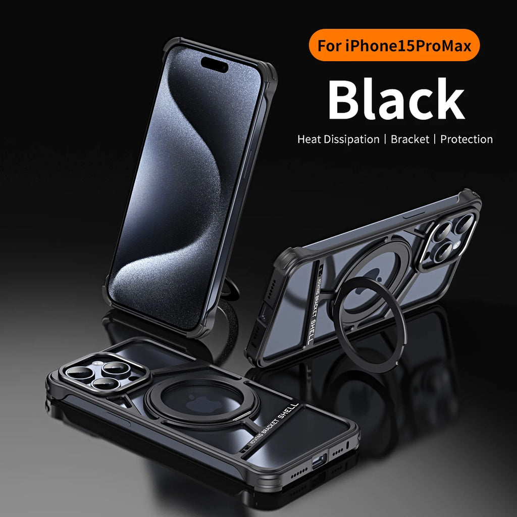 Magnetic Heat Dissipation Aluminum Cover - sky-case