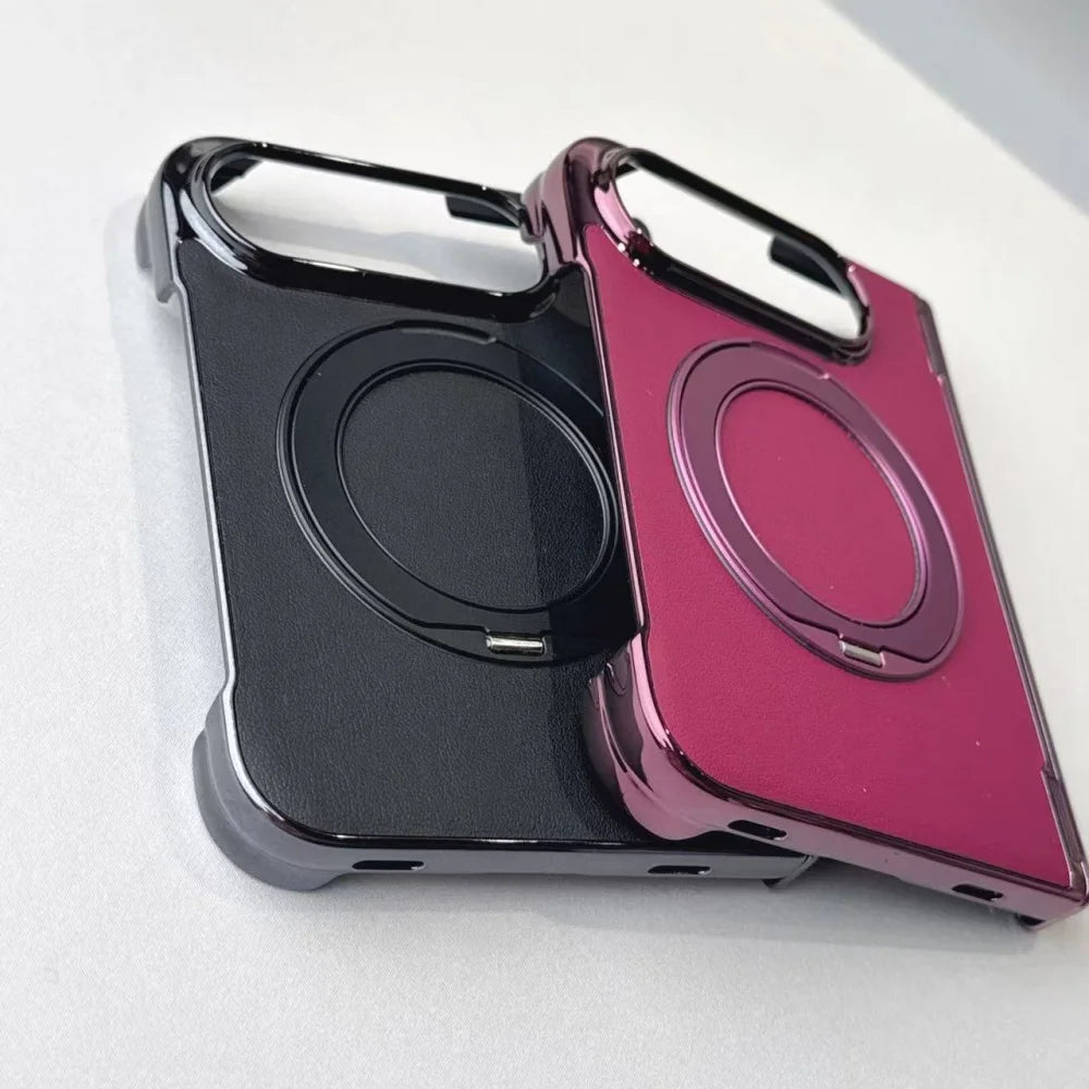 LuxeFold™ Leather MagSafe Case