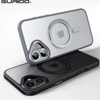 360 Rotating Metal Magnetic Clear Cover - sky-case