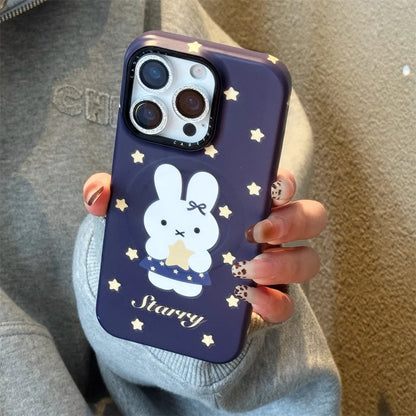 Kawaii Star 3D Bunny MagSafe Case - sky-case