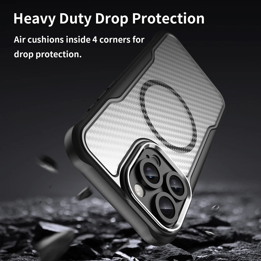 Full Lens Carbon Fibre Magnetic Cover - sky-case