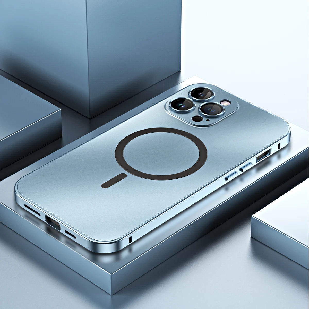 Premium Magnetic Aluminum Frame Case - sky-case