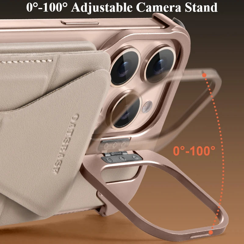 Luxury Stand Magnetic Card Holder Protective Cover - sky-case
