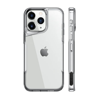 High Transparent Plating Soft Phone Cover Transparent / For iPhone 15 - sky-case