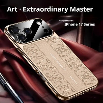 Luxurious Leather Electroplated Case - sky-case