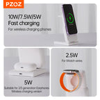 3 in 1 Power Bank Magnetic Folding Stand Charger - sky-case