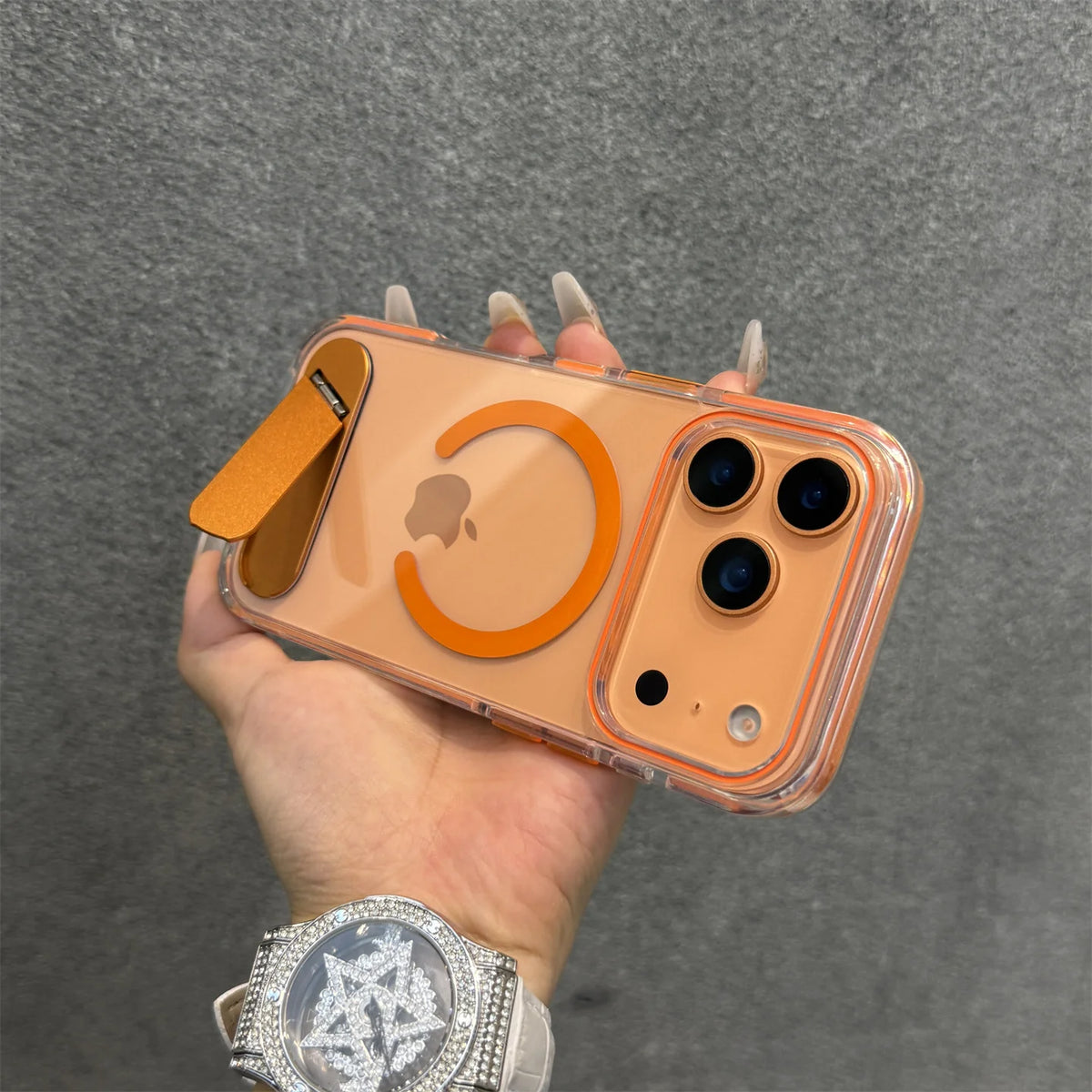 Transparent Magnetic Acrylic Case - sky-case