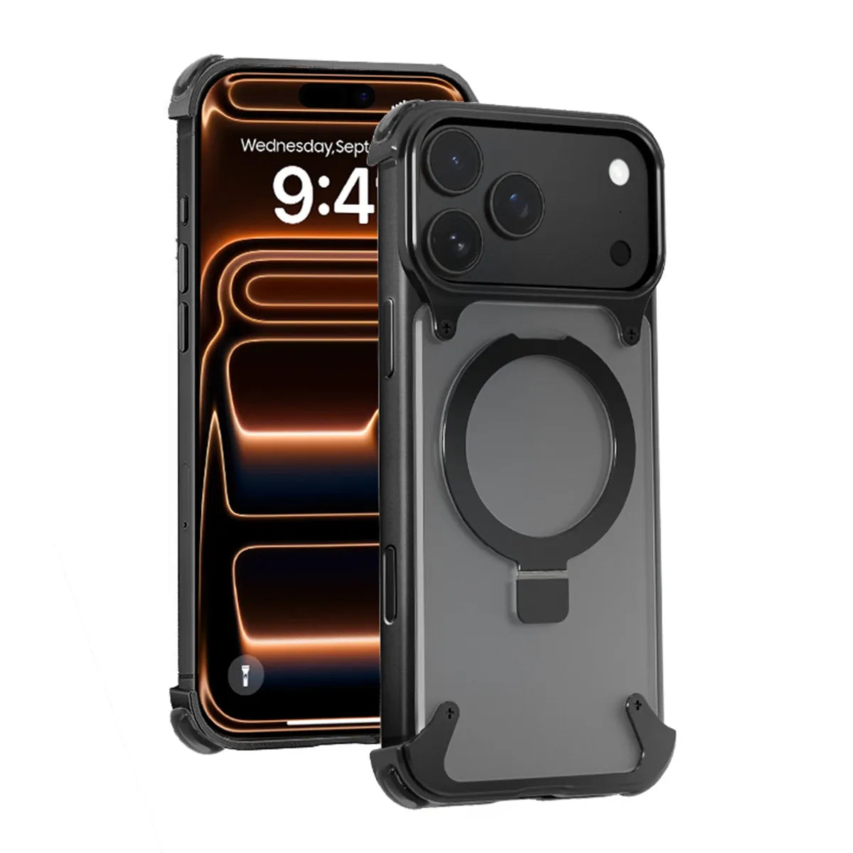 Premium Aluminum Alloy Magnetic Ring Holder - sky-case