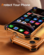 Premium metal case with an ultra-slim frame for all iPhone 17 models - sky-case