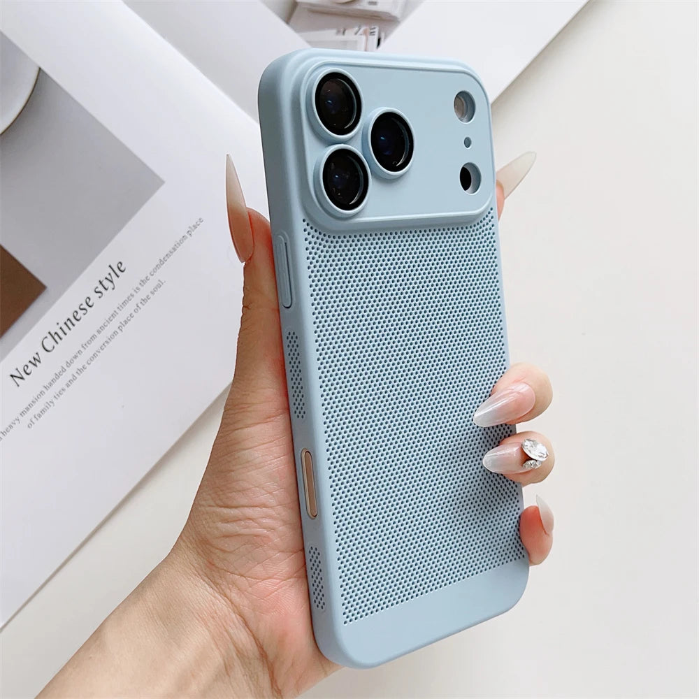 Thin Cooling Breathable Hard Case - sky-case