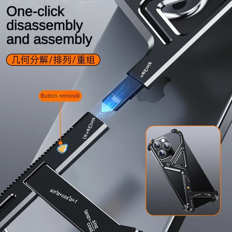 Luxury Aluminum Stand Phone Cover - sky-case