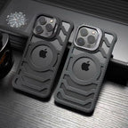 Luxury Carbon Fiber Style Magnetic Phone Cover - sky-case