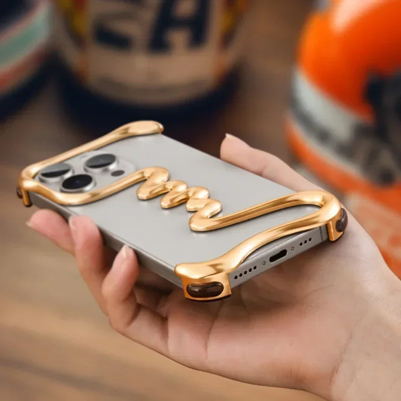 Metal Bezel-Less Phone Cover