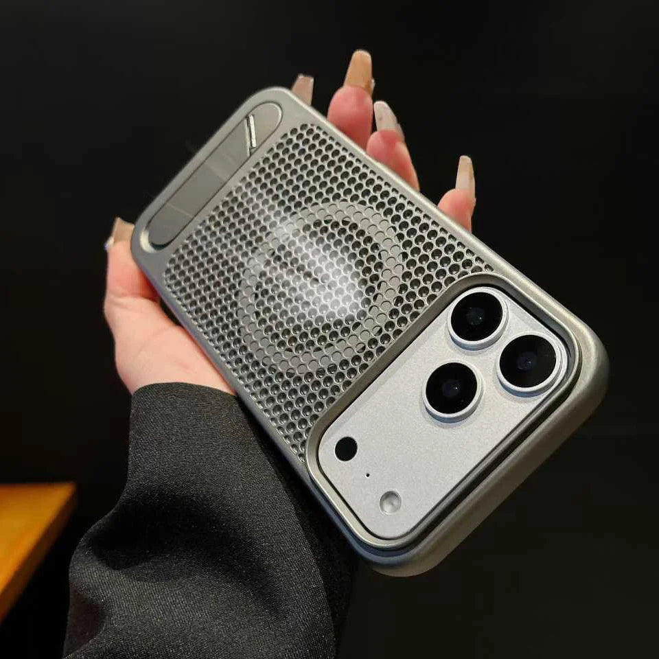 Luxury Cooling MagSafe Bumper Case - sky-case