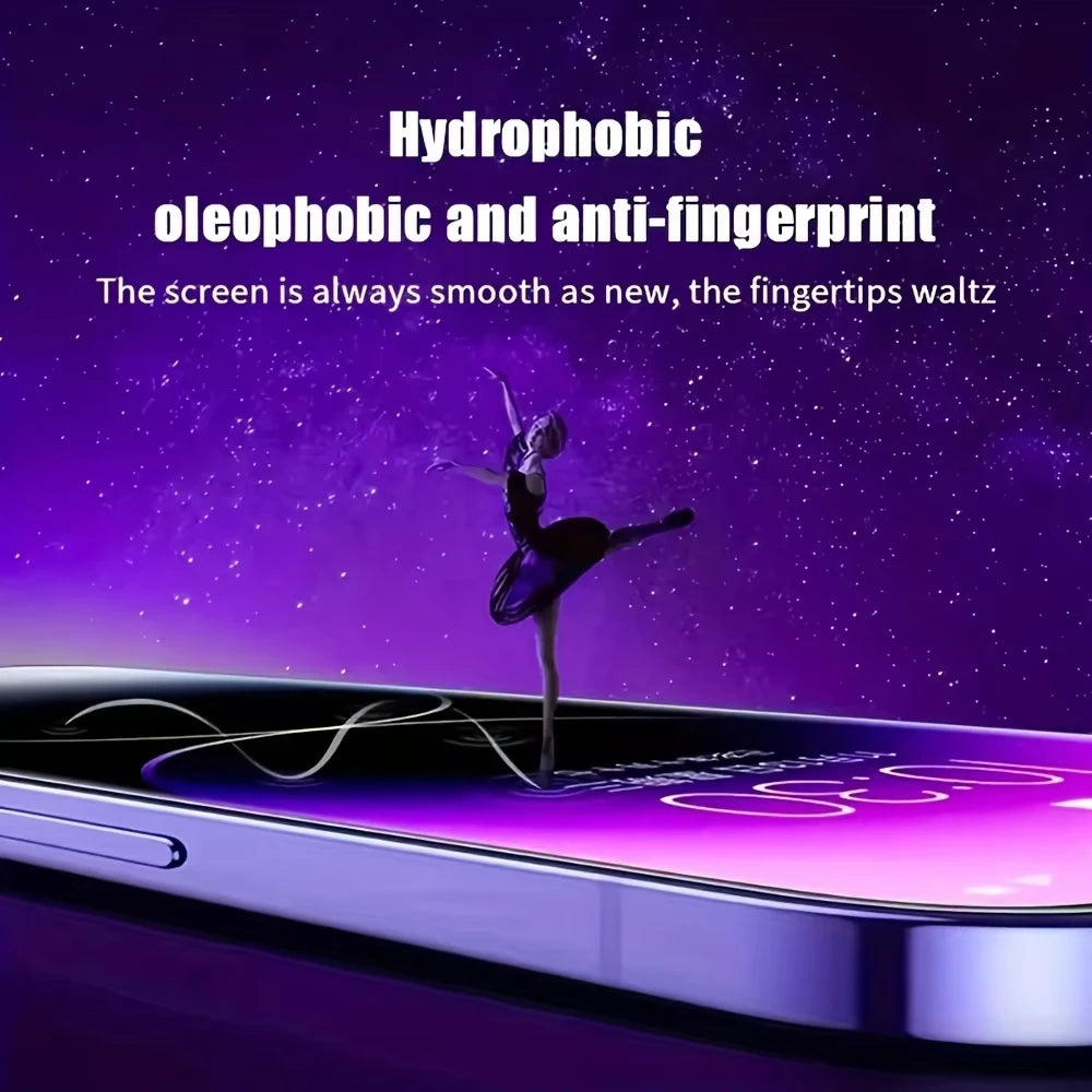 5PCS 8K HDR Anti-Glare Tempered Glass Screen Protector