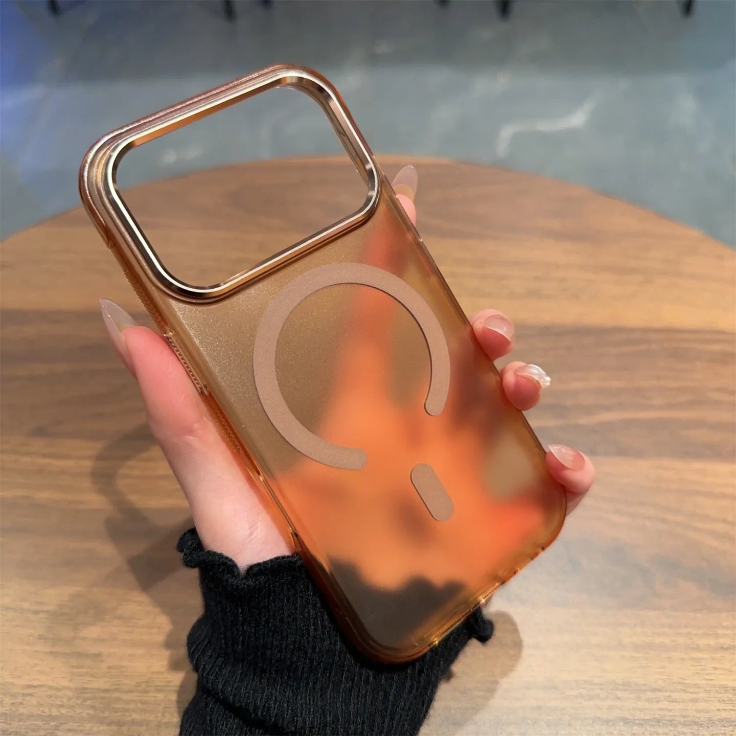 Luxury Frosted Slim Strap Case - sky-case