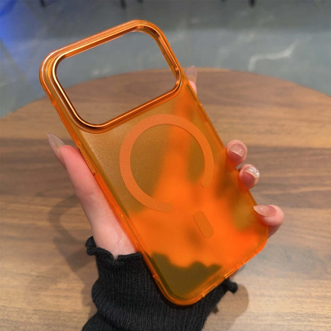 Luxury Frosted Slim Strap Case - sky-case