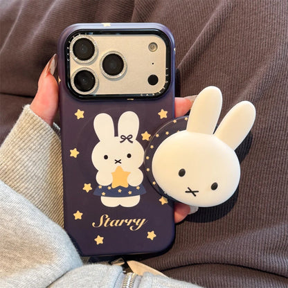 Kawaii Star 3D Bunny MagSafe Case - sky-case