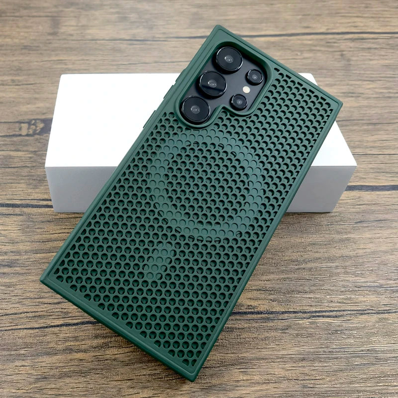 Luxury Heat Resistant Plastic Case for Samsung Galaxy with Magsafe Charging - sky-case