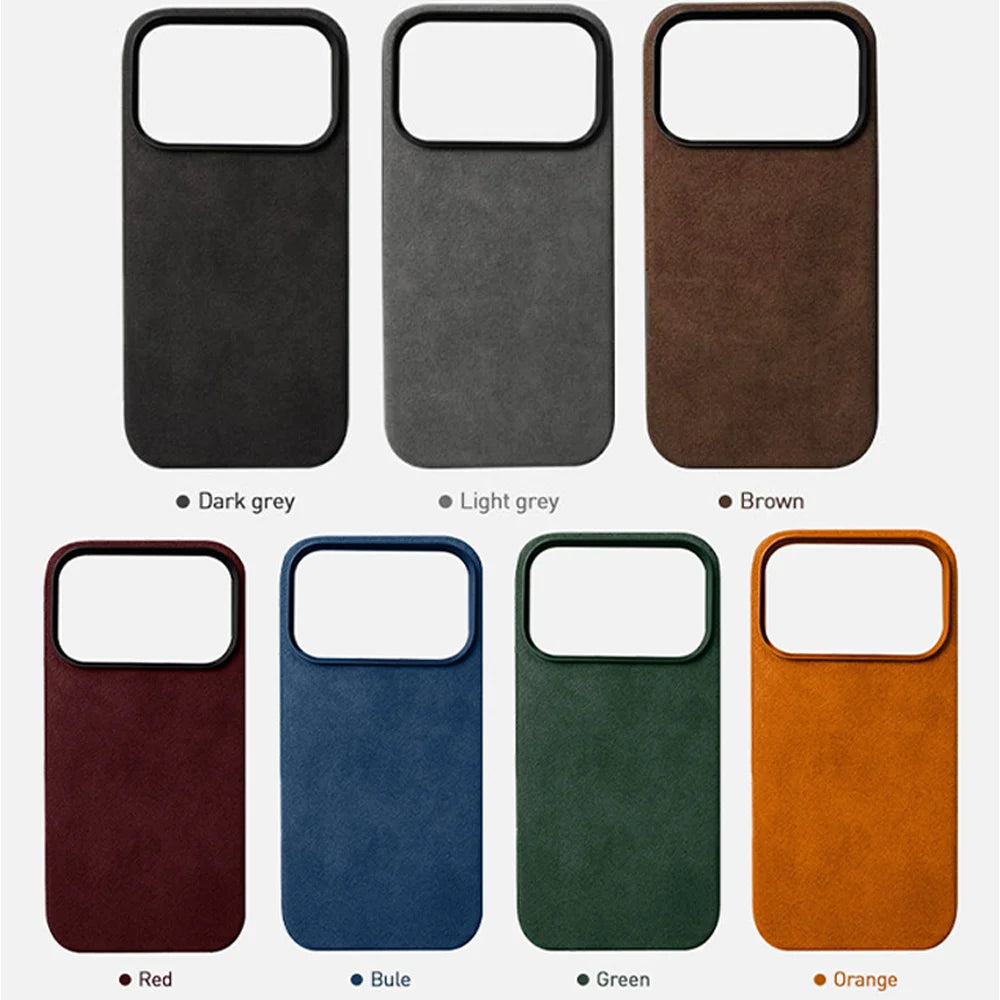 Luxury Magnetic Case Made of Genuine - sky-case