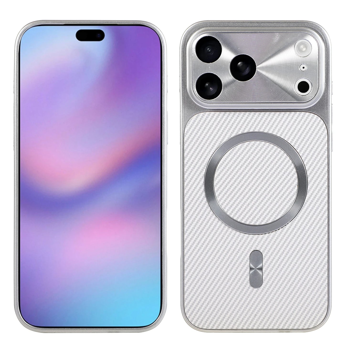 Luxury Carbon Fiber Magnetic Charging Case - sky-case